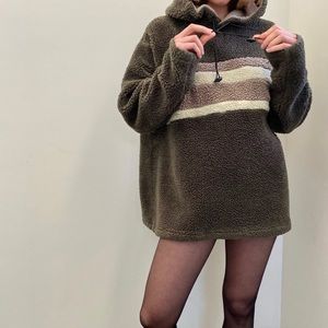 Vintage Green Wear First Fleece Hoodie - Size L